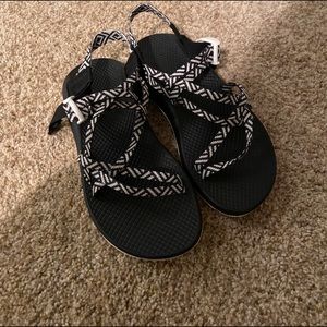 Chacos Black and White